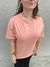 T-shirt Confort Oversized Rosé