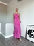 Vestido Milena Pink com Pintinhas - atacadomiralachica