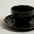 TAZA Y PLATO MONTERREY BLACK