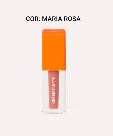 BATOM LÍQUIDO CREAMY MATTE MARI MARIA MAKEUP