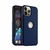 Capa Couro para iPhone - Azul Modelo do iPhone:16 plus