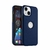 Capa Couro para iPhone - Azul Modelo do iPhone:16 plus - comprar online