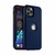 Capa Couro para iPhone - Azul Modelo do iPhone:16 plus na internet