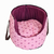 Bolsa Pet Amora 2 em 1 Impermeável Top Realeza - Rosa - 3Petx