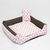 Cama Pet Luxo Impermeável Extra Grande Realeza - Rosa