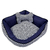 Cama Pet de Canto Luna Top Grande - Criative Azul - comprar online