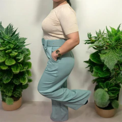 Calça Alfaiataria Modelagem Wide Leg c/ cinto na internet