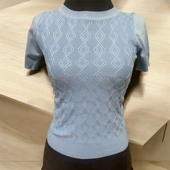 Blusa tricô modal - loja online