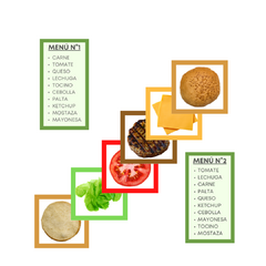 ARMA TU HAMBURGUESA - comprar en línea