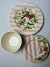 1 conjunto Xicara chá e prato de bolo Listrado floral - comprar online