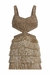 Vestido mini fringe PATBO
