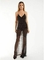 Vestido miçangas Rosa Chá - comprar online