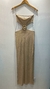 Vestido dourado Groovy Forever