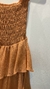 Vestido strapless babados Oásis - comprar online
