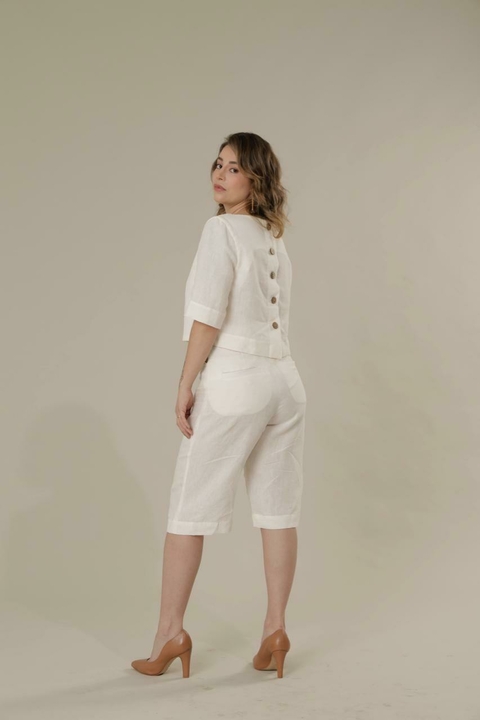 Blusa Buriti linho We Are Planet