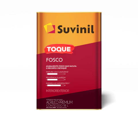 Tinta Suvinil Toque Fosco Select 18Litros - Gelo