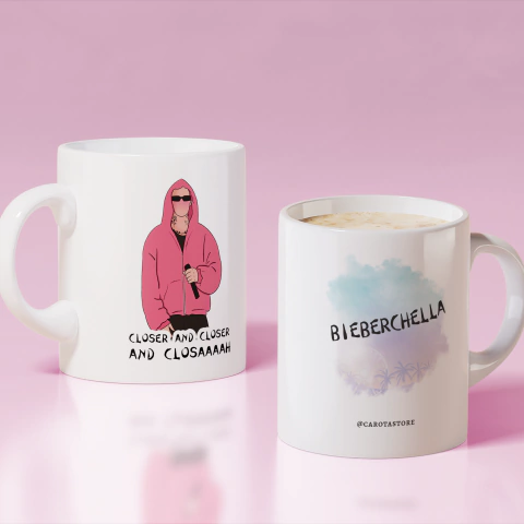 Caneca Justin Bieber - Bieberchella (Coachella) - comprar online
