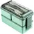 LUNCH BOX YUMMY, 3 DIVISIONES, 1400 ML, VERDE