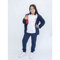 ELY PANTALON C/PUÑO FRISA AZUL
