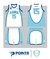 Conjunto de basquet LOCAL y VISITANTE