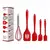Imagem do Kit de 5 Utensílios de Cozinha - Cores Sortidas - Design Resistente e Moderno