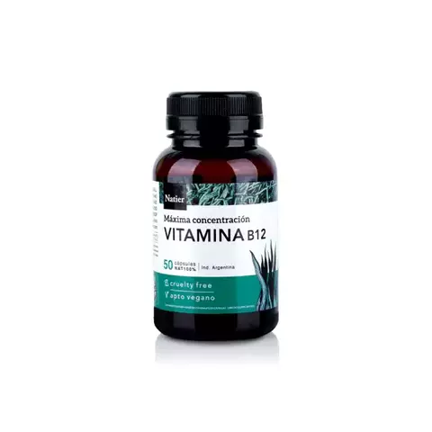 Vitamina B12 Capsulas de Natier