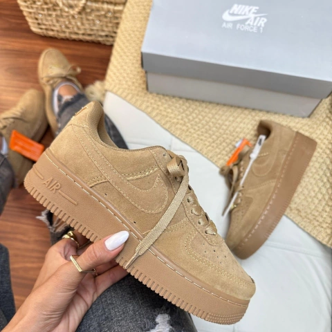 Nike Air Force 1 camurça Linha luxo