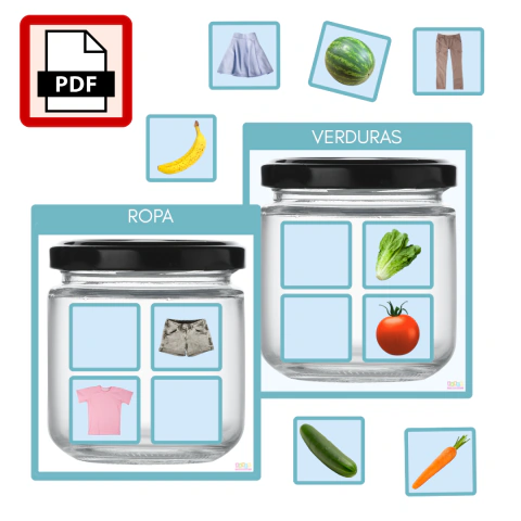 FRASCOS DE CATEGORÍAS