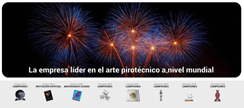 Carrusel Júpiter Fuegos Artificiales