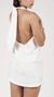 Vestido cruzado branco - comprar online