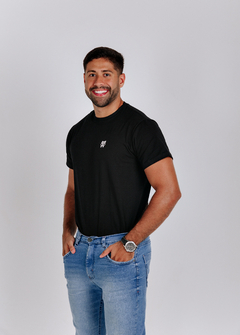 Camiseta Premium Cotton Preta na internet