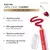 Eudora Soul Kiss Me Lapis 3-1 Cherry Vermelho 1,2g na internet