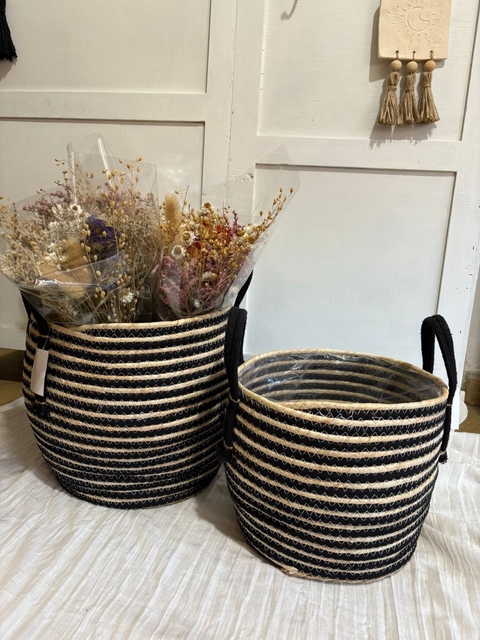 Canasto fibras naturales n10