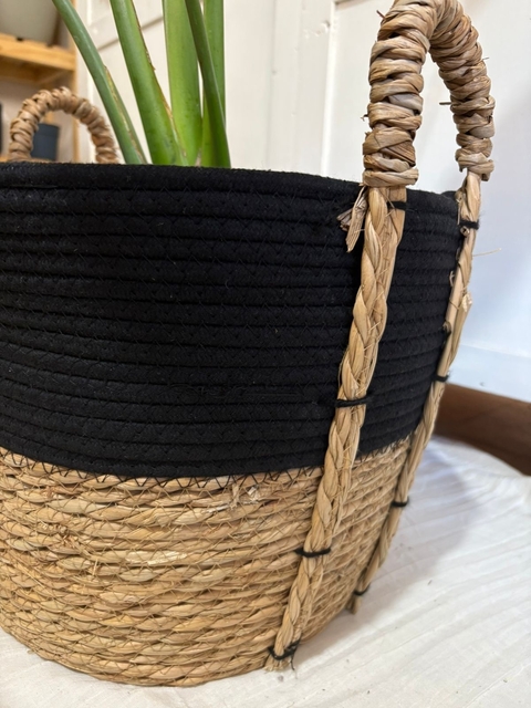 Canasto fibras naturales n1