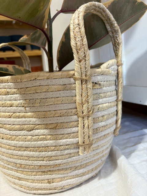 Canasto fibras naturales n5