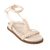 Sandália Papete Feminina Cru Exclusiva em Macramê - comprar online