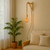 Luminária Pendente em Macrame Decoração Para Sala + Mão Francesa na internet