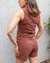 CONJUNTO BORDADO ZOE - MARROM