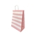 Bolsa rayas rosada 25*12*33