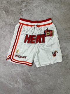 Short NBA MIAMI HEAT WHITE