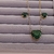 Conjunto coração verde folheado a ouro 18k