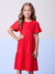 Vestido Momi laço com strass H5572