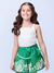 Conjunto Momi Regata canelada e Short em tecido