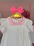 Vestido Petit Cherie cambraia com tule na internet