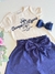Conjunto Momi laço com strass H6187 na internet