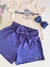 Conjunto Momi laço com strass H6187 - comprar online
