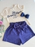 Conjunto Momi laço com strass H6187