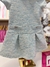 Vestido Momi MC de Tweed com gola J6330 na internet