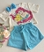 Conjunto Momi Pequena sereia strass