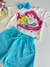 Conjunto Momi Pequena sereia strass na internet